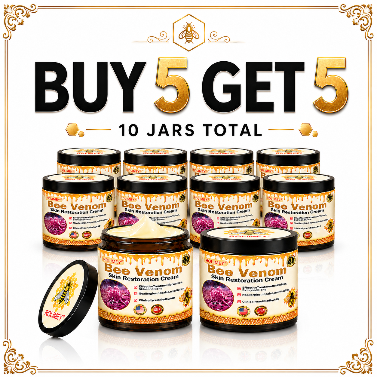 🎁10 Jars| Buy 5 Get 5 FREE — Ultimate Value Pack