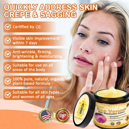 ☀️☀️Official Brand Shop丨Rolimey® Bee venom Pro Comprehensive Cream—Tightening for Skin Types